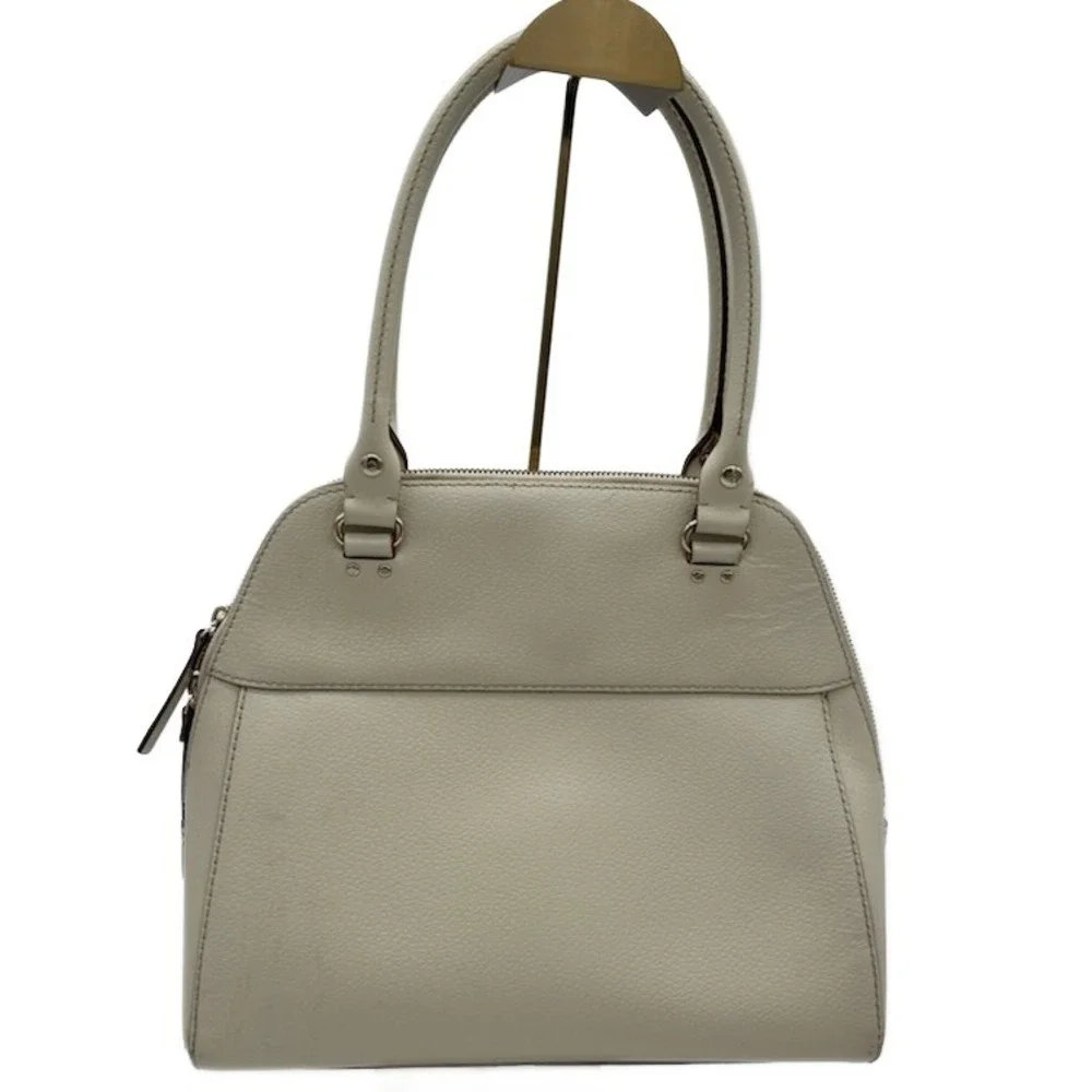 Kate Spade New York Satchel Handbag Leather Top Handle Shoulder‎ Bag Ivory